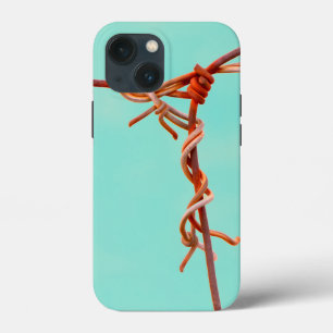 Rusty Barbed Wire Knot iPhone 13 Mini Case