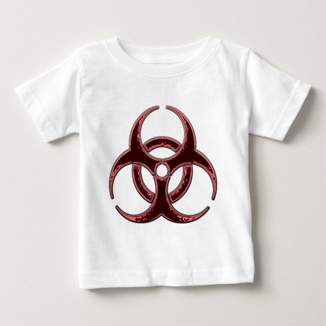 Rusty Bio Hazard Symbol Baby T-Shirt (Front)