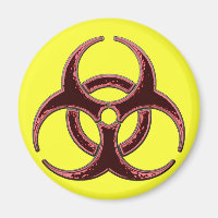 Rusty Bio Hazard Symbol