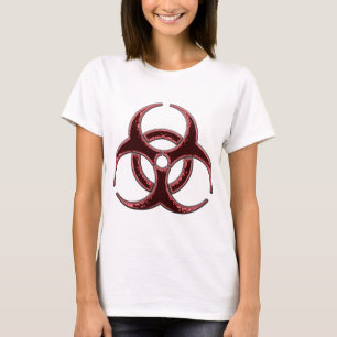 Rusty Bio Hazard Symbol T-Shirt