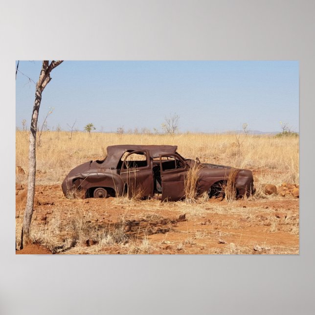 Rusty Car Poster (Front)