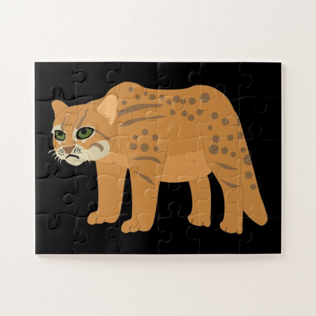 rusty cat puzzle  (Horizontal)