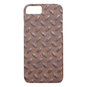 rusty diamond plate iPhone 8/7 case