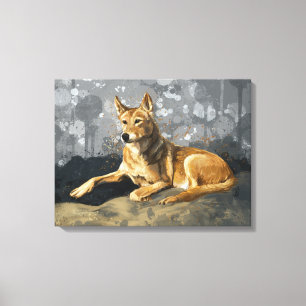 Rusty Dog Canvas Print