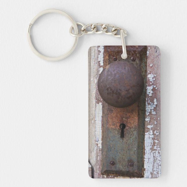 Rusty Doorknob Key Ring (Front)