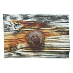 rusty driftwood grey Thunder_Cove Pillowcase