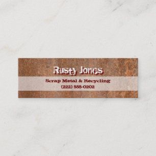 Rusty Edge Calling Card