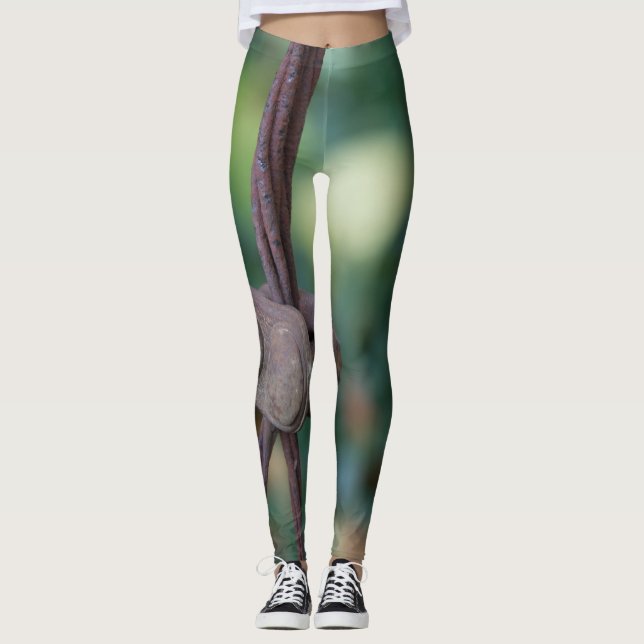 Rusty Foliage Leggings (Front)