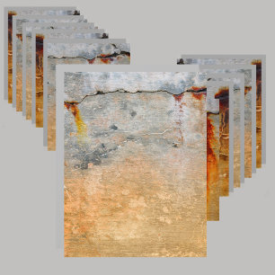 Rusty Grey Concrete Industrial Scrapbook paper