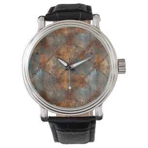 Rusty Iron Wall Clock Watch