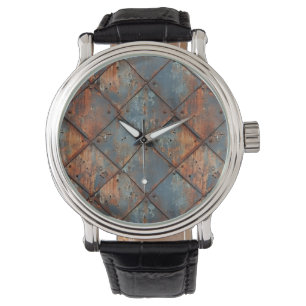 Rusty Iron Wall Clock Watch