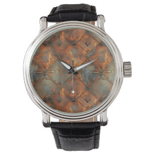 Rusty Iron Wall Clock Watch