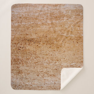 Rusty iron wall, texture detail. sherpa blanket