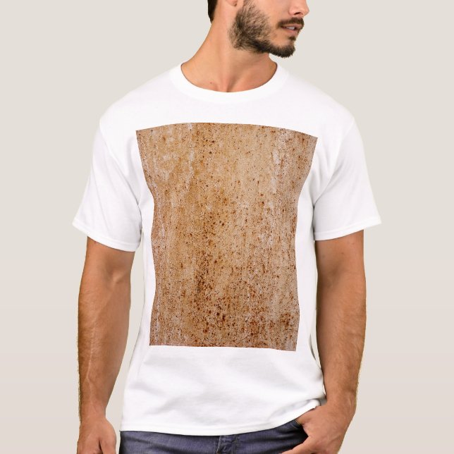 Rusty iron wall, texture detail. T-Shirt (Front)