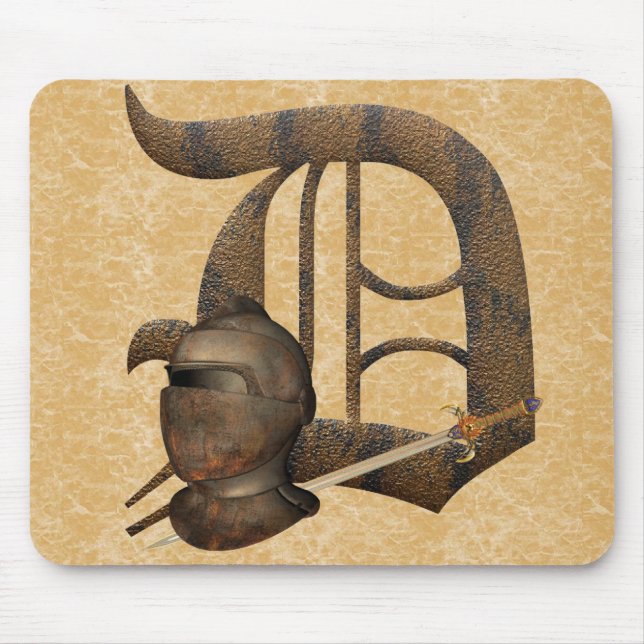 Rusty Knights Initial D Mouse Mat (Front)