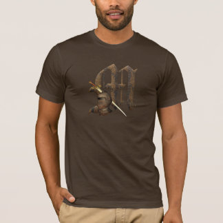 Rusty Knights Initial M T-Shirt
