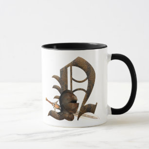 Rusty Knights Initial N Mug