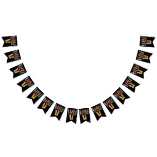 rusty license plate collection 65th birthday bunting