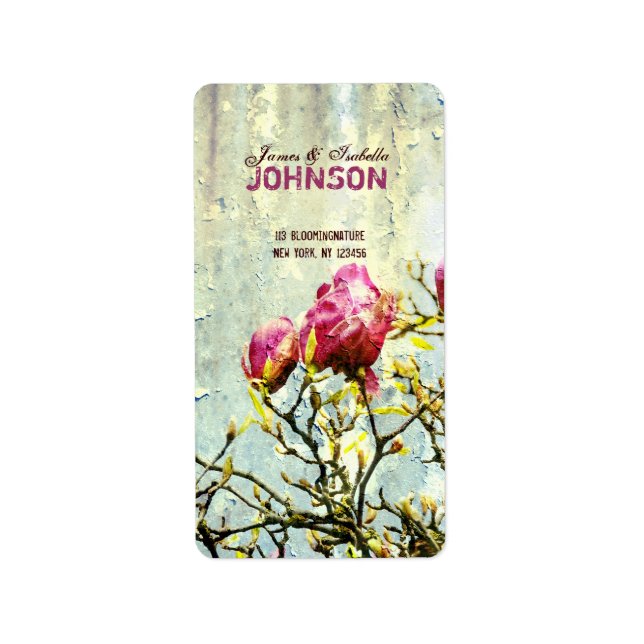 Rusty Magnolia Label (Front)