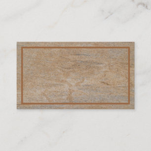 Rusty Marble Textured Business Card