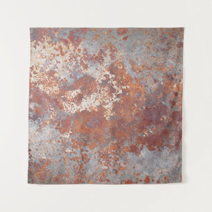 Rusty metal background tapestry