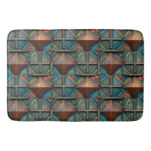 Rusty Metal Bath Mat