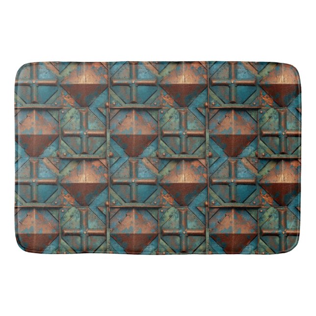 Rusty Metal Bath Mat (Front)