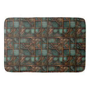 Rusty Metal Bath Mat