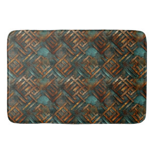 Rusty Metal Bath Mat