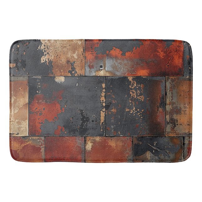Rusty Metal Bath Mat (Front)