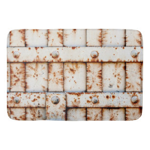 Rusty Metal - Funny Cool Bath Mat