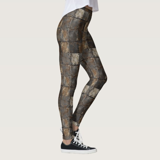 Rusty Metal Leggings (Right)