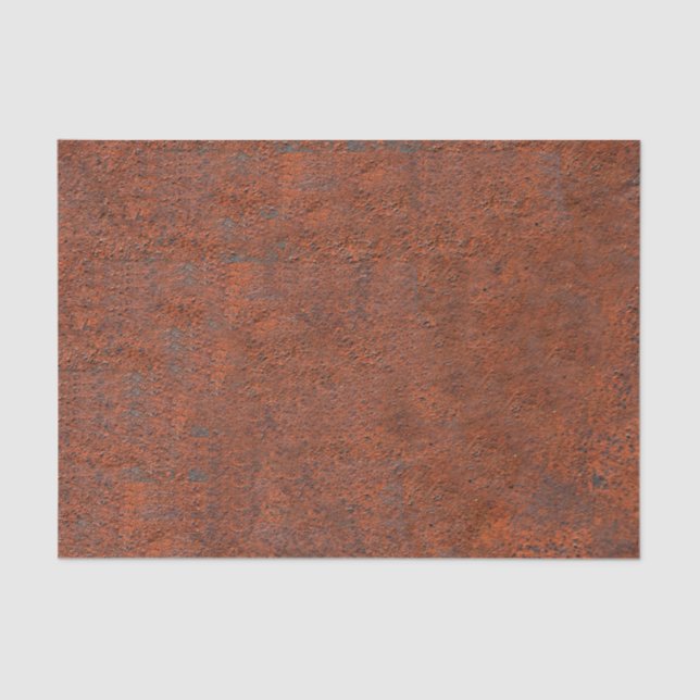 Rusty Metal Look Decoupage  Tissue Paper (Front)