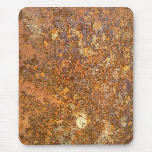 Rusty Metal Mouse Mat (Front)
