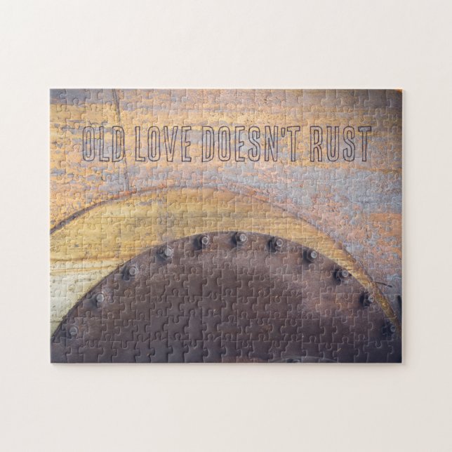 Rusty metal object jigsaw puzzle (Horizontal)