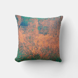 Rusty metal plate background texture. Steel plate Cushion