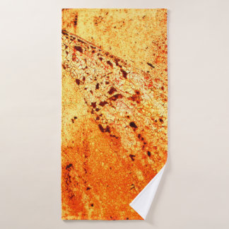 Rusty metal surfaceabstract, aging, home decor, bu bath towel