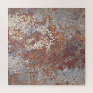 Rusty Metal Texture Background Jigsaw Puzzle