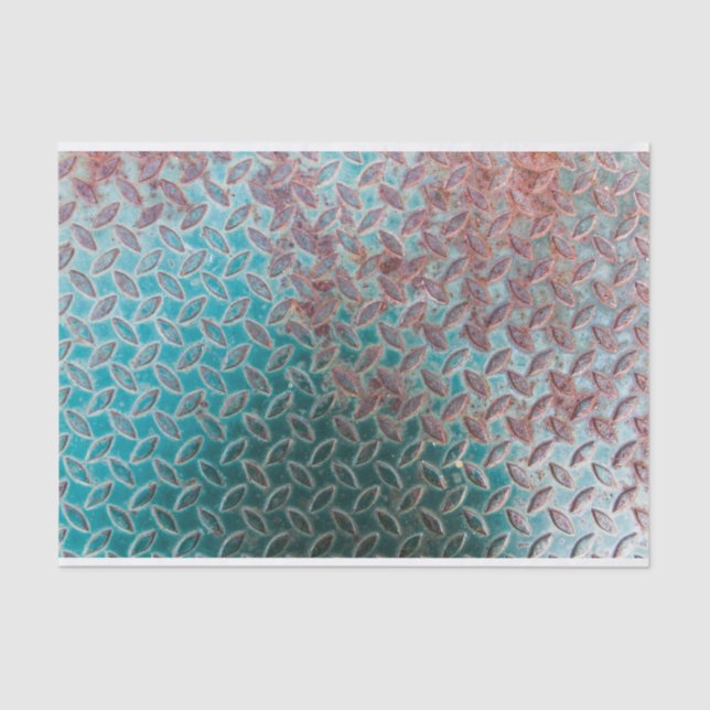 Rusty Metal Texture Tissue Paper (Front)