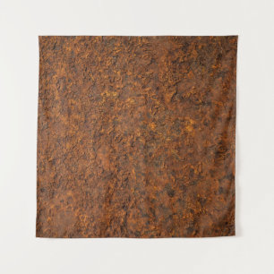 Rusty Metal: Textured Iron Aesthetics. Tapestry