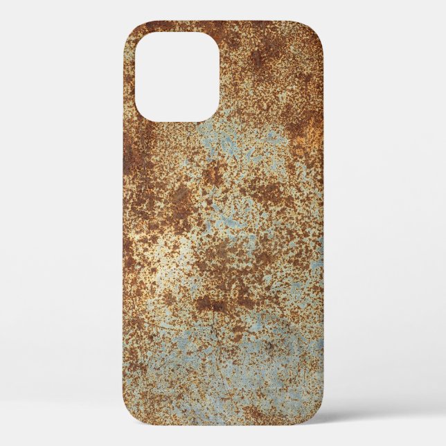 Rusty Metal: Textured Panel Background. Case-Mate iPhone Case (Back)