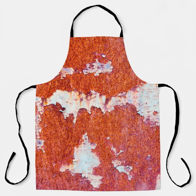 Rusty metal texturegrunge, textured, abstract, age apron (Front)