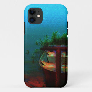 Rusty old boat iPhone 11 case