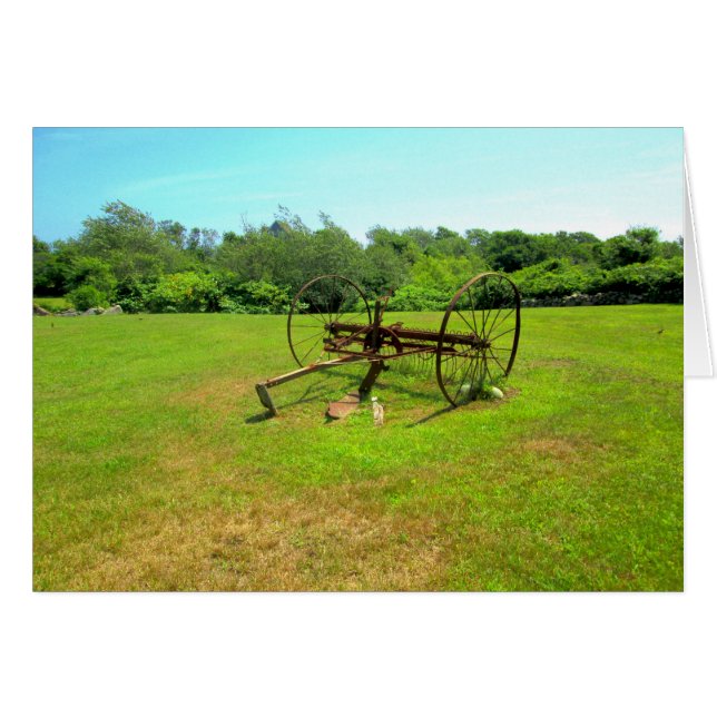 Rusty Old Farm Equipment (Front Horizontal)