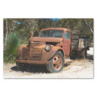 Rusty old truck abandoned in outback Australia.