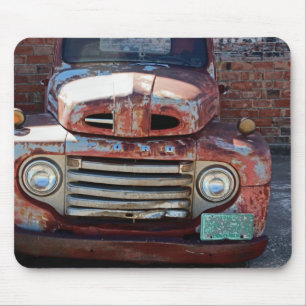 Rusty Old Truck Mouse Mat