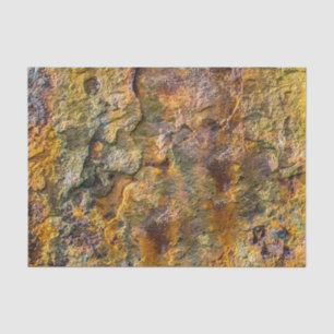 Rusty orange abstract texture  tissue paper