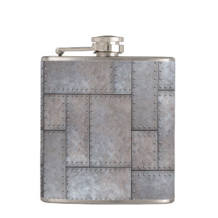 rusty patina metal antique old cool vintage retro hip flask