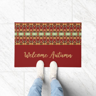 Rusty Peach Autumn Doormat