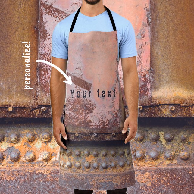 Rusty pink brown metal  apron (Creator Uploaded)